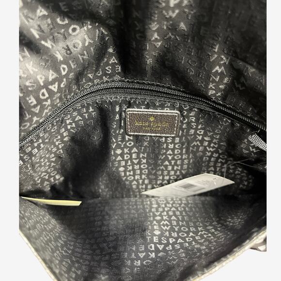 Kate Spade Laurel Way All That Glitters Envelope Clutch Gold Glitter NWT - Picture 13 of 16